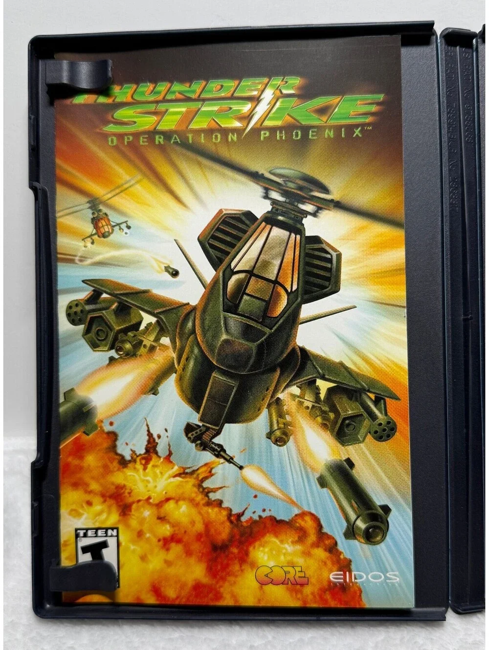 Thunder Strike Operation Phoenix PS2 PlayStation 2 Complete CIB Manual